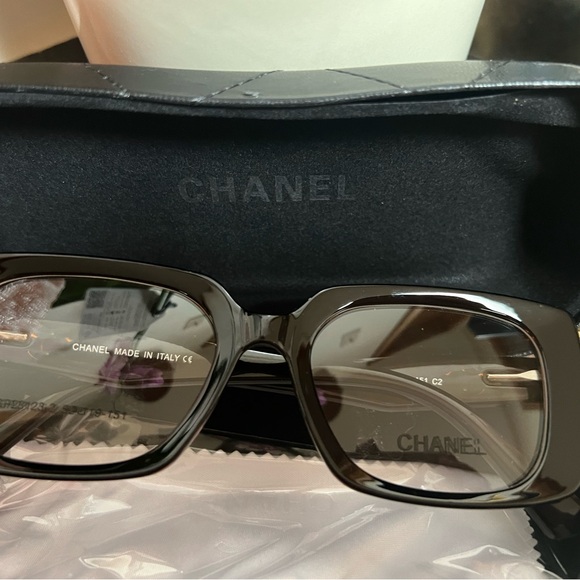 Chanel glasses. Can not guarantee authenticity but I posted the numbers. - Picture 3 of 8